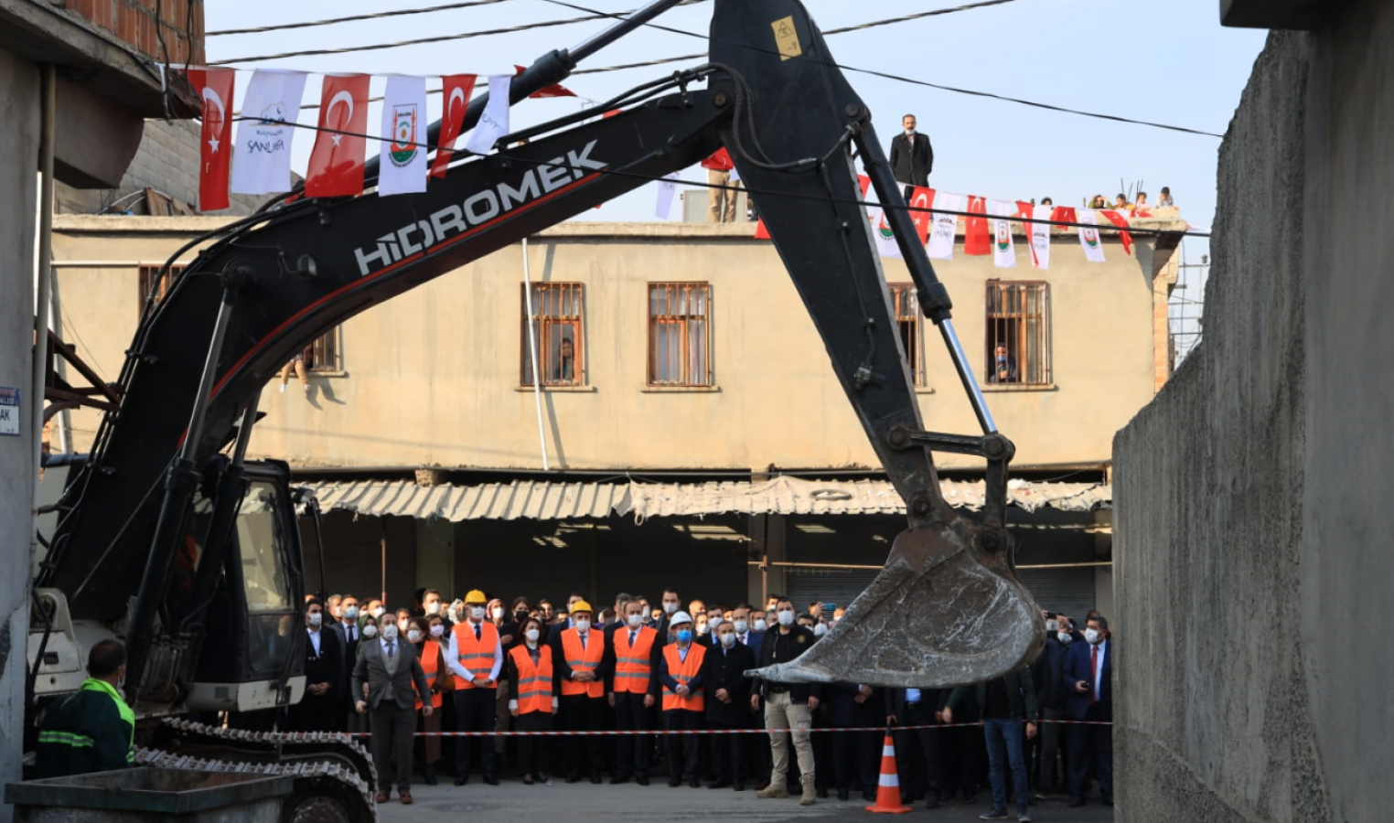 ‘Kültür ve Turizm Yolu’ projesinde yıkım işlemleri sona yaklaştı