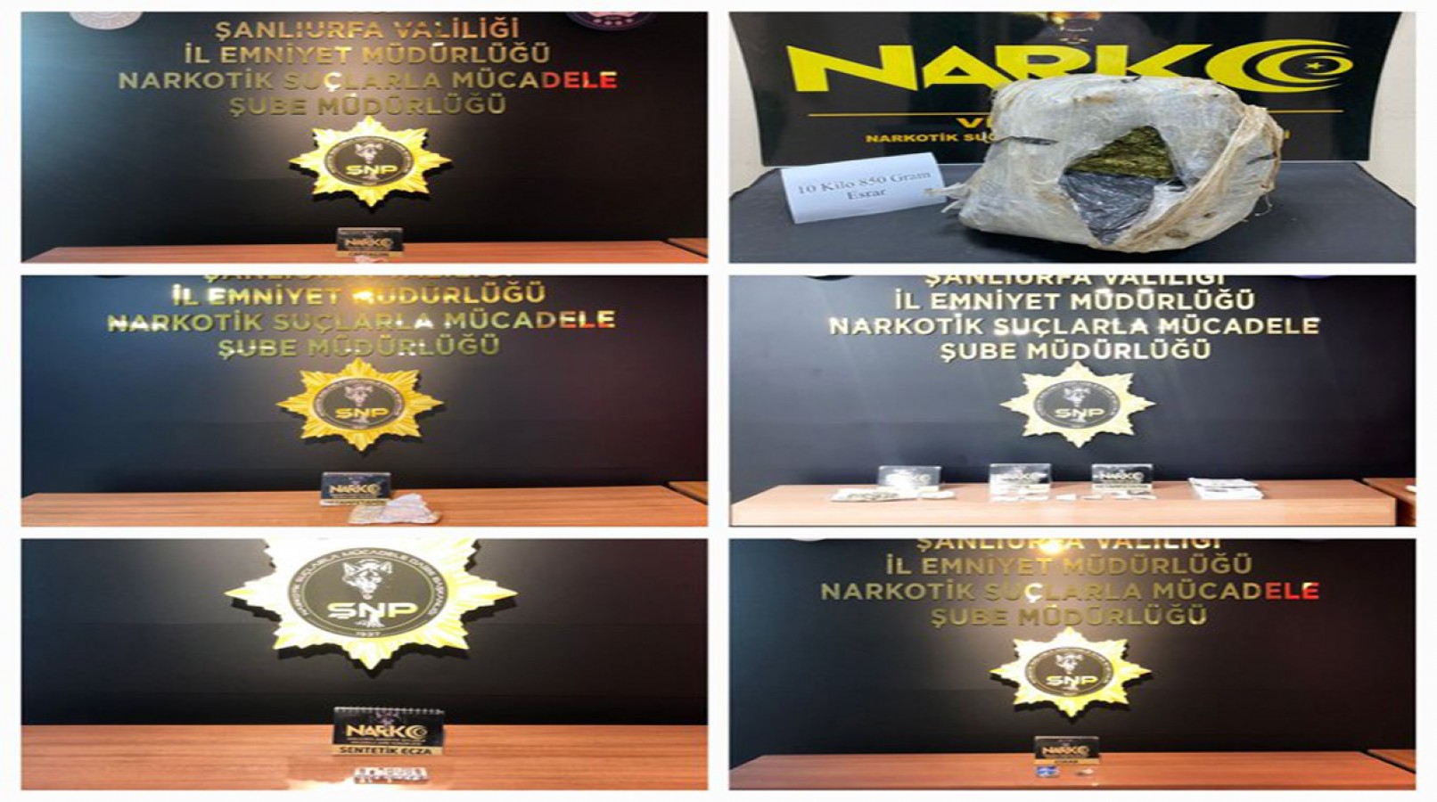 Urfa'da narkotik operasyonu